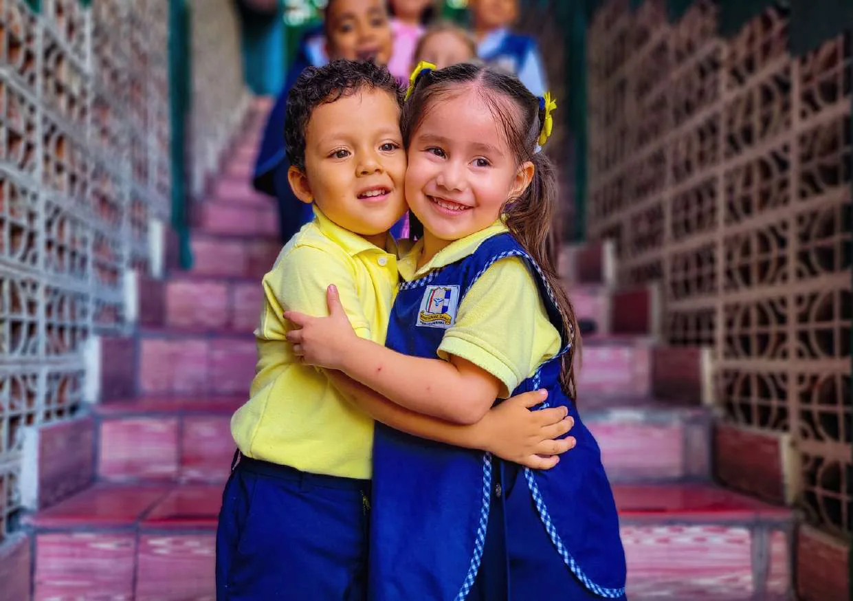 Estudiantes de primera infancia del Instituto Hermanas Somascas